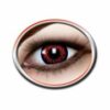 Eyecatcher Color Fun, Farbige Kontaktlinsen „Red Wolf 1“, Lebendiger Untoter, Jahreslinsen weich, 2 Stück / BC 8.6 mm / DIA 14.5 mm / 0.00 Dioptrien